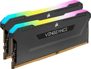 Corsair Vengeance RGB Pro SL 32 GB - 2 x 16GB, DDR4 288-pin DIMM, 3200MT/s, CL16, Black color