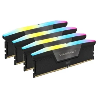 Corsair Vengeance RGB 64 GB - 4 x 16GB, DDR5 288-pin DIMM, 6600MT/s, CL32, Black / Gray color