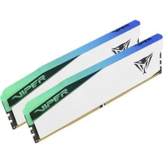 Patriot Viper Elite 5 RGB 96 GB - 2 x 48GB, DDR5 288-pin DIMM, 6000MT/s, CL42, White color