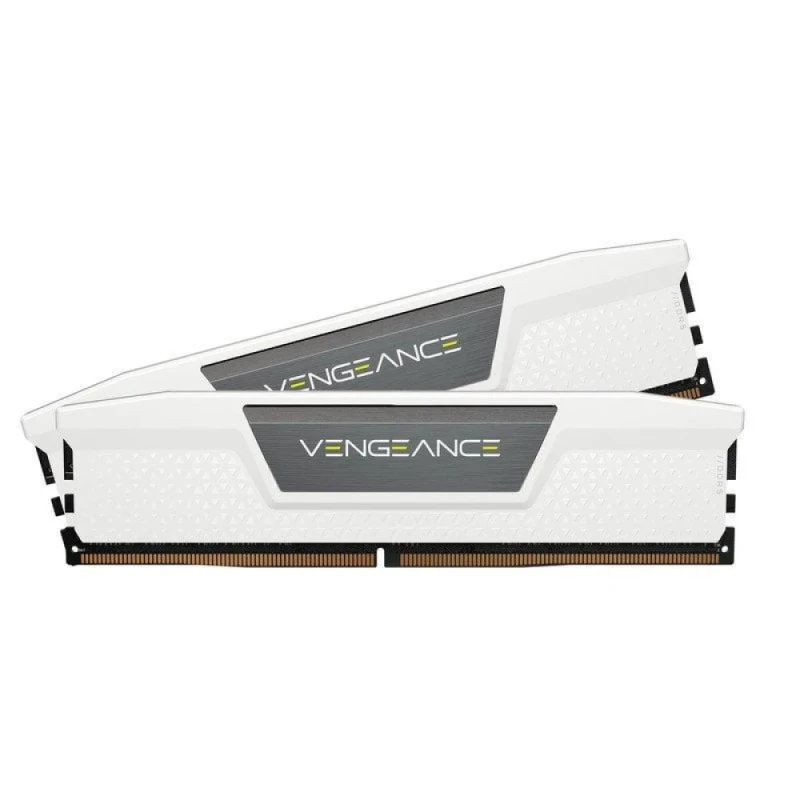 Corsair Vengeance 32 GB - 2 x 16GB, DDR5 288-pin DIMM, 6400MT/s, CL32, White / Gray color - Featured Image