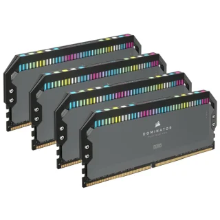 Corsair Dominator Platinum RGB 64 GB - 4 x 16GB, DDR5 288-pin DIMM, 5600MT/s, CL36, Black color