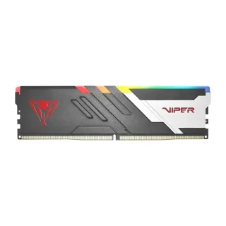 Patriot Viper Venom RGB 16 GB - 1 x 16GB, DDR5 288-pin DIMM, 5600MT/s, CL36, Black / White color