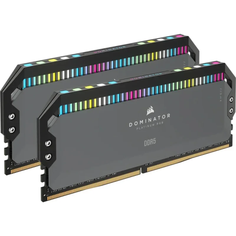 Corsair Dominator Platinum RGB 32 GB - 2 x 16GB, DDR5 288-pin DIMM, 5600MT/s, CL36, Gray / Black color - Featured Image