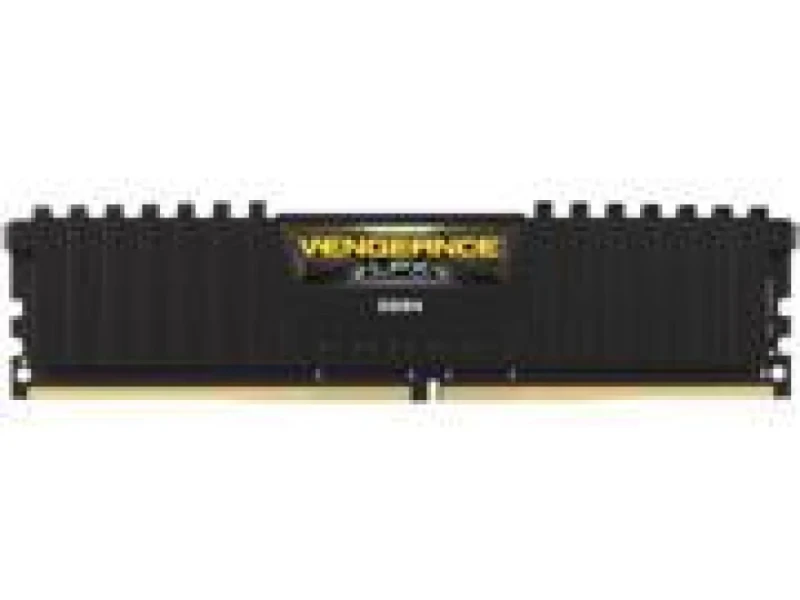 Corsair Vengeance LPX 8 GB - 1 x 8GB, DDR4 288-pin DIMM, 2666MT/s, CL16, Black / Yellow color - Featured Image