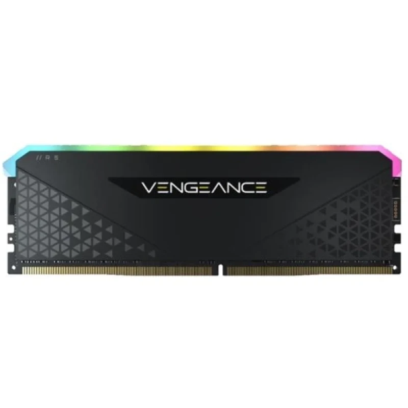 Corsair Vengeance RGB RS 16 GB - 1 x 16GB, DDR4 288-pin DIMM, 3600MT/s, CL18, Black color - Featured Image