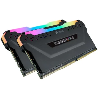 Corsair Vengeance RGB Pro 16 GB - 2 x 8GB, DDR4 288-pin DIMM, 3600MT/s, CL18, Black color