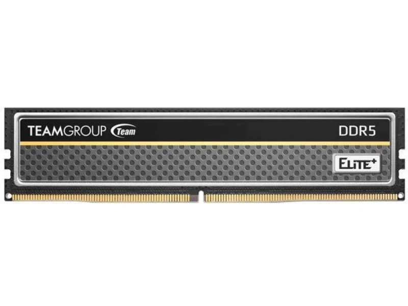 TEAMGROUP Elite Plus 16 GB - 1 x 16GB, DDR5 288-pin DIMM, 5600MT/s, CL40, Black color - Featured Image