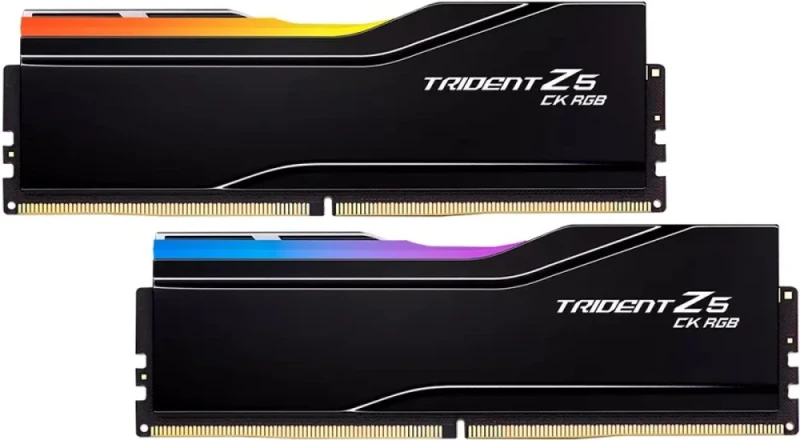 G.Skill Trident Z5 CK RGB 48 GB - 2 x 24GB, DDR5 288-pin DIMM, 8400MT/s, CL40, Black color - Featured Image