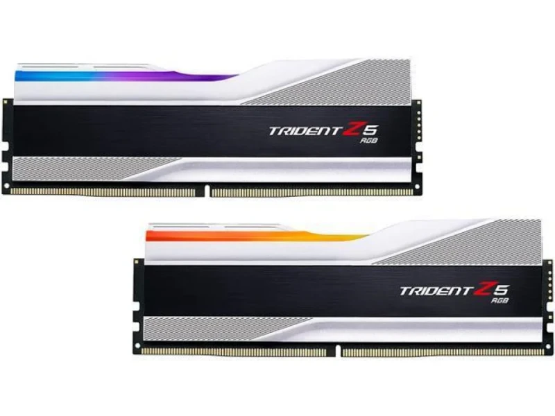 G.Skill Trident Z5 RGB 32 GB - 2 x 16GB, DDR5 288-pin DIMM, 6000MT/s, CL30, White / Black color - Featured Image