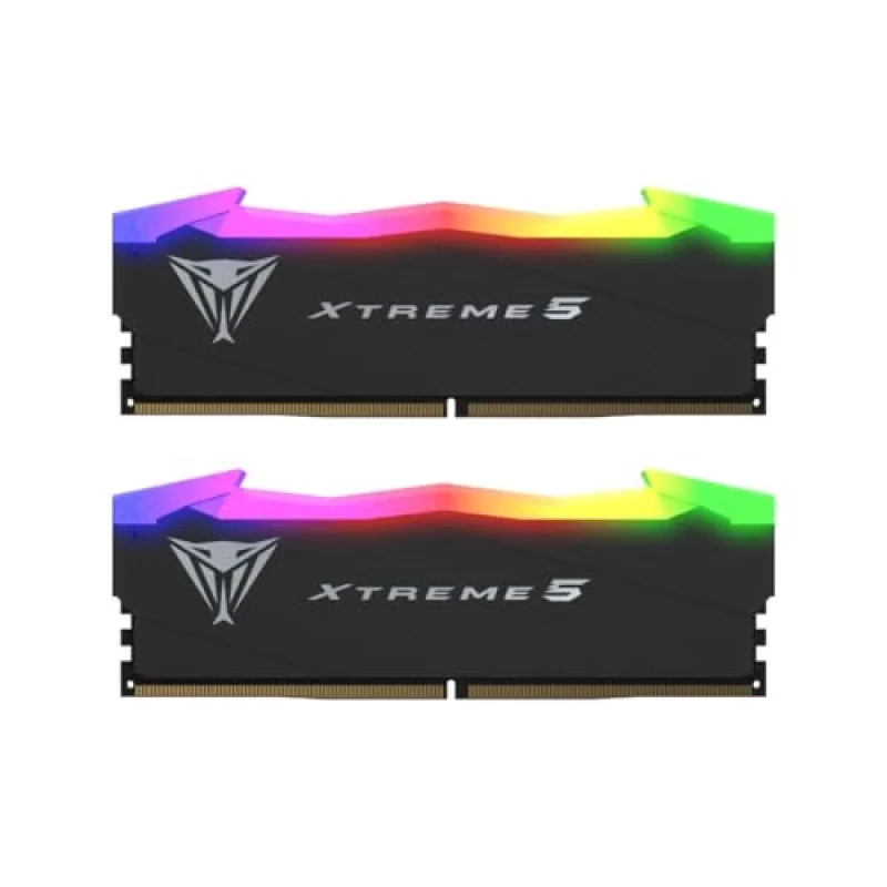 Patriot Viper Xtreme 5 RGB 48 GB - 2 x 24GB, DDR5 288-pin DIMM, 7600MT/s, CL36, Black color - Featured Image