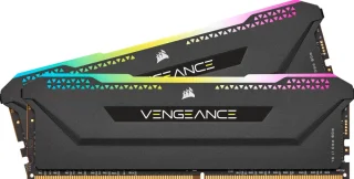 Corsair Vengeance RGB Pro SL 32 GB - 2 x 16GB, DDR4 288-pin DIMM, 3600MT/s, CL18, Black color