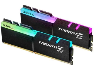 G.Skill Trident Z RGB 16 GB - 2 x 8GB, DDR4 288-pin DIMM, 3200MT/s, CL16, Black color