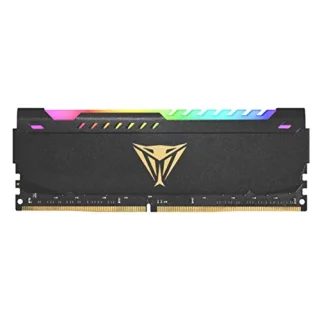 Patriot Viper Steel RGB 32 GB - 1 x 32GB, DDR4 288-pin DIMM, 3600MT/s, CL20, Black color