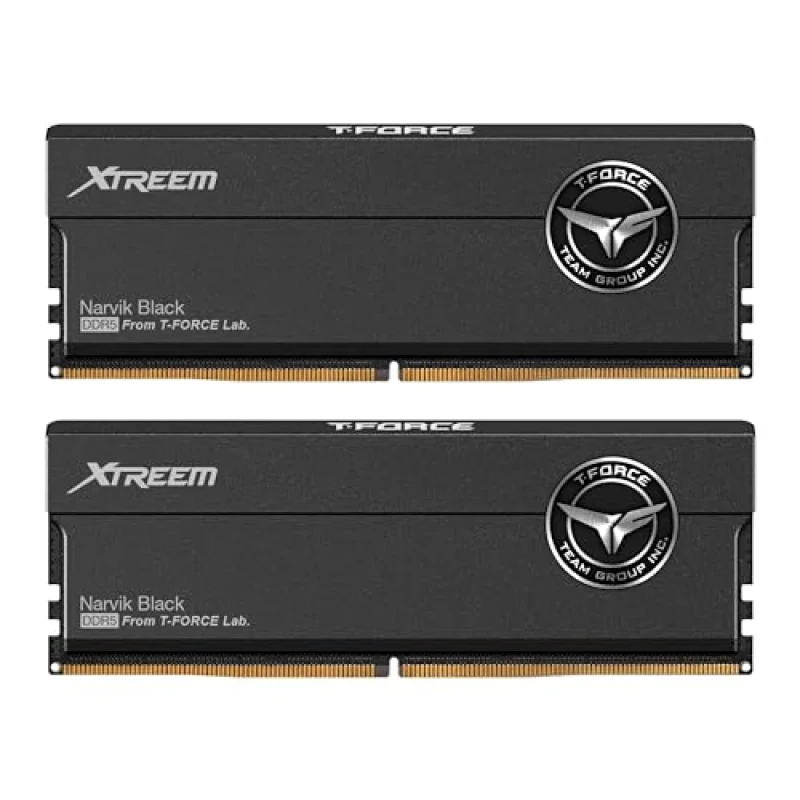TEAMGROUP Xtreem 32 GB - 2 x 16GB, DDR5 288-pin DIMM, 7600MT/s, CL36, Black color - Featured Image