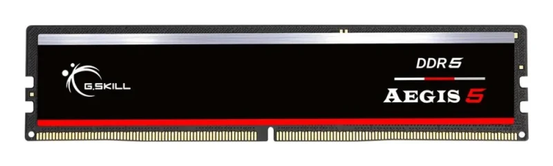 G.Skill Aegis 5 32 GB - 1 x 32GB, DDR5 288-pin DIMM, 6000MT/s, CL36, Black / Red color - Featured Image