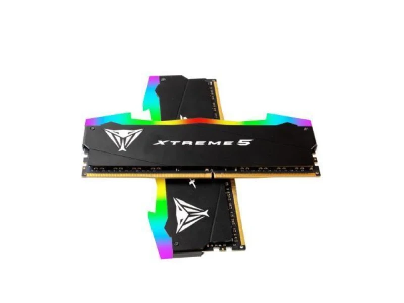 Patriot Viper Xtreme 5 RGB 32 GB - 2 x 16GB, DDR5 288-pin DIMM, 8000MT/s, CL38, Black color - Featured Image