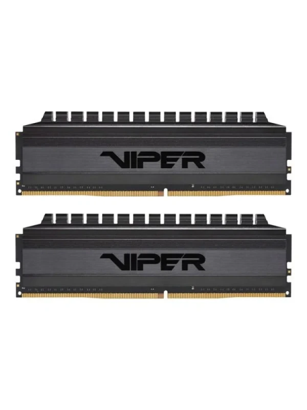 Patriot Viper 4 Blackout 32 GB - 2 x 16GB, DDR4 288-pin DIMM, 3600MT/s, CL18, Black color - Featured Image