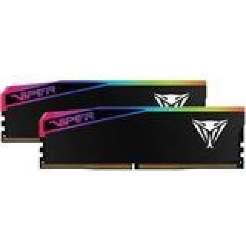 Patriot Viper Elite 5 Ultra RGB 48 GB - 2 x 24GB, DDR5 288-pin DIMM, 6400MT/s, CL32, Black color - Featured Image