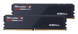 G.Skill Ripjaws S5 32 GB - 2 x 16GB, DDR5 288-pin DIMM, 6000MT/s, CL30, Black color