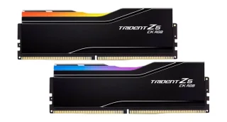 G.Skill Trident Z5 CK RGB 48 GB - 2 x 24GB, DDR5 288-pin DIMM, 8200MT/s, CL40, Black color
