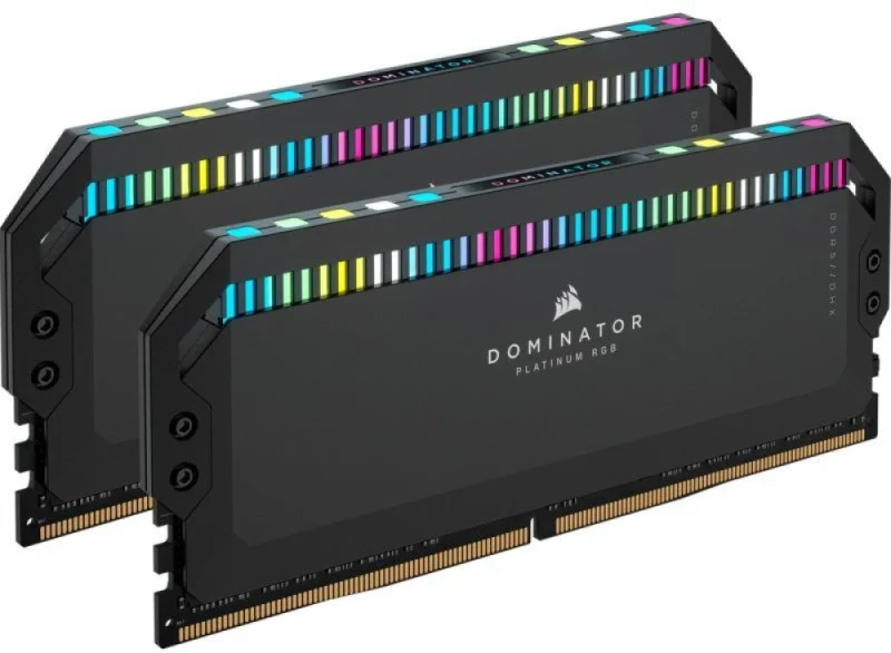 Corsair Dominator Platinum RGB 32 GB - 2 x 16GB, DDR5 288-pin DIMM, 5600MT/s, CL36, Black / Silver color - Featured Image
