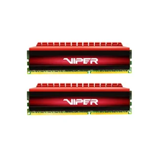 Patriot Viper 4 8 GB - 2 x 4GB, DDR4 288-pin DIMM, 3600MT/s, CL17, Red / Black color