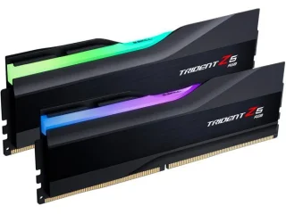 G.Skill Trident Z5 RGB 96 GB - 2 x 48GB, DDR5 288-pin DIMM, 5600MT/s, CL40, Black color