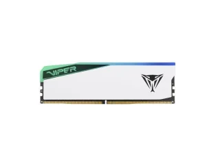 Patriot Viper Elite 5 RGB 32 GB - 1 x 32GB, DDR5 288-pin DIMM, 6000MT/s, CL42, White color