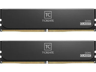 TEAMGROUP T-Create Classic 64 GB - 2 x 32GB, DDR5 288-pin DIMM, 5600MT/s, CL46, Black color
