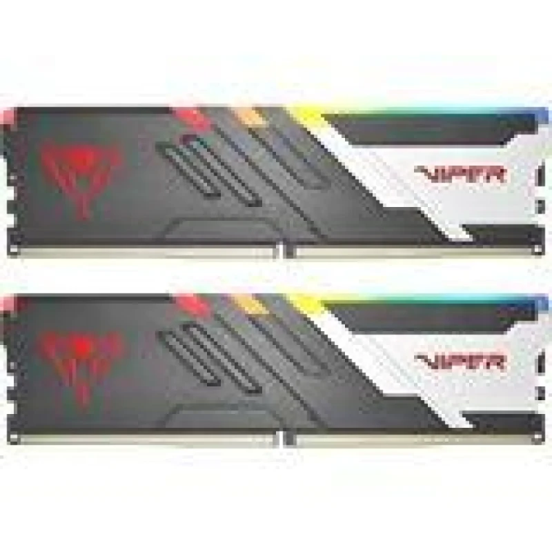Patriot Viper Venom RGB 32 GB - 2 x 16GB, DDR5 288-pin DIMM, 7200MT/s, CL40, Black / White color - Featured Image