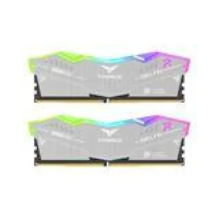 TEAMGROUP T-Force Delta RGB Eco 32 GB - 2 x 16GB, DDR5 288-pin DIMM, 6400MT/s, CL32, Silver color
