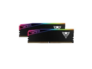 Patriot Viper Elite 5 Ultra RGB 96 GB - 2 x 48GB, DDR5 288-pin DIMM, 6400MT/s, CL32, Black color