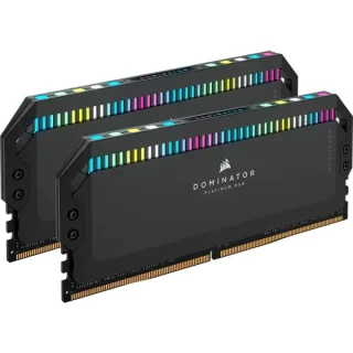Corsair Dominator Platinum RGB 32 GB - 2 x 16GB, DDR5 288-pin DIMM, 6400MT/s, CL38, Black color