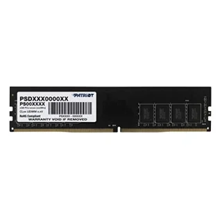 Patriot Signature Line 16 GB - 1 x 16GB, DDR4 288-pin DIMM, 2666MT/s, CL19, Black color