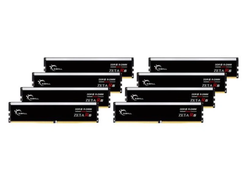 G.Skill Zeta R5 128 GB - 8 x 16GB, DDR5 288-pin DIMM, 6400MT/s, CL32, Black / White color - Featured Image
