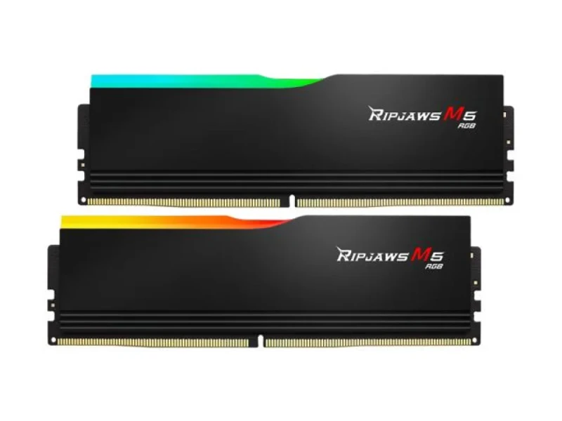 G.Skill Ripjaws M5 RGB 32 GB - 2 x 16GB, DDR5 288-pin DIMM, 6800MT/s, CL34, Black color - Featured Image