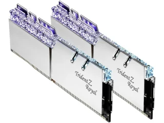 G.Skill Trident Z Royal 16 GB - 2 x 8GB, DDR4 288-pin DIMM, 4400MT/s, CL18, Silver color