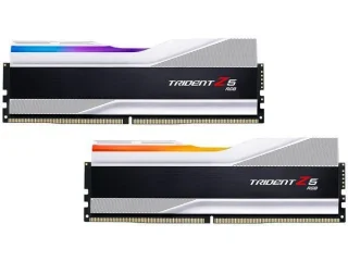 G.Skill Trident Z5 RGB 64 GB - 2 x 32GB, DDR5 288-pin DIMM, 6000MT/s, CL32, White / Black color