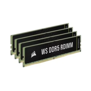 Corsair WS 64 GB - 4 x 16GB, DDR5 288-pin DIMM, 5600MT/s, CL40, Black / Green color