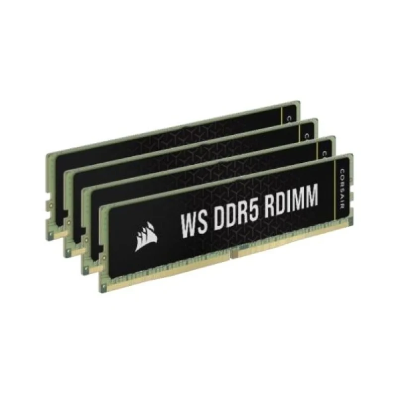 Corsair WS 64 GB - 4 x 16GB, DDR5 288-pin DIMM, 5600MT/s, CL40, Black / Green color - Featured Image