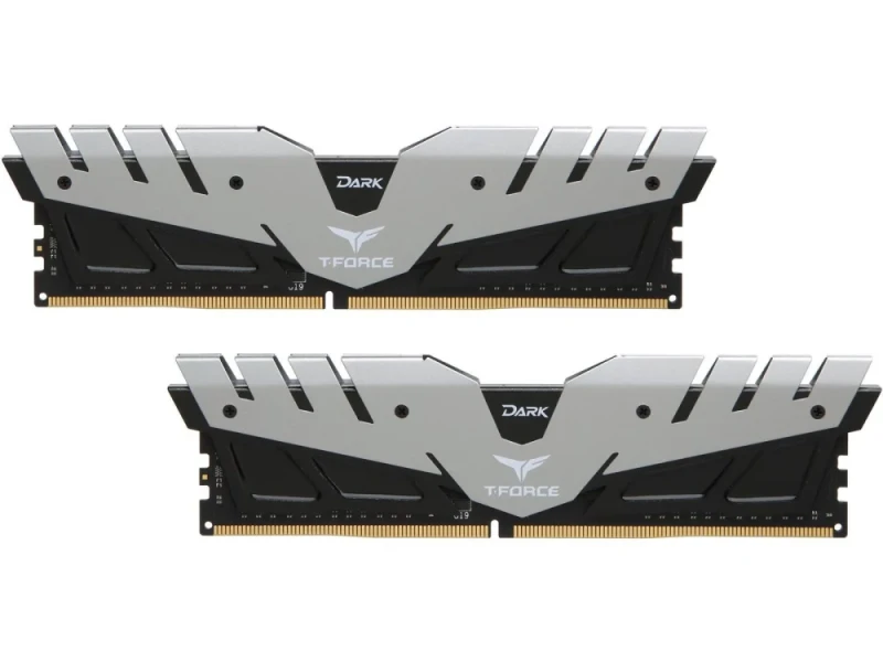 TEAMGROUP TDGED416G3200HC16CDC01 16 GB - 2 x 8GB, DDR4 288-pin DIMM, 3200MT/s, CL16, Silver / Black color - Featured Image