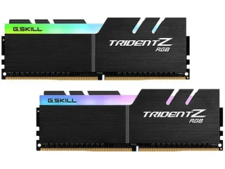 G.Skill Trident Z RGB 16 GB - 2 x 8GB, DDR4 288-pin DIMM, 3200MT/s, CL16, Black color