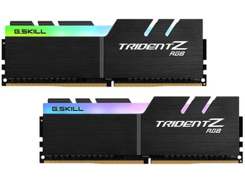 G.Skill Trident Z RGB 16 GB - 2 x 8GB, DDR4 288-pin DIMM, 3200MT/s, CL16, Black color - Featured Image