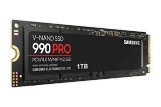 Samsung 990 Pro - 1 TB SSD, M.2 PCIe 4.0 X4, M.2-2280, 1024 MB Cache memory