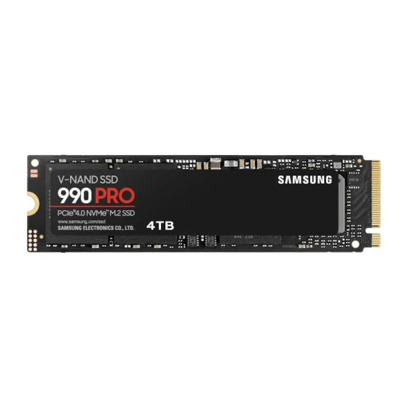 Samsung 990 Pro - 4 TB SSD, M.2 PCIe 4.0 X4, M.2-2280, 4096 MB Cache memory - Featured Image