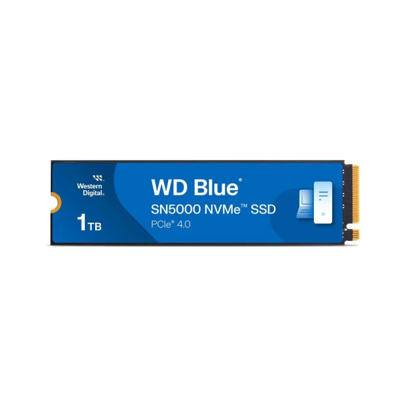 Western Digital WD Blue SN5000 - 1 TB SSD, M.2 PCIe 4.0 X4, M.2-2280 - Featured Image