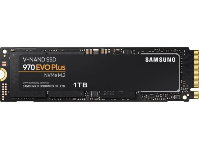 Samsung 970 Evo Plus - 1 TB SSD, M.2 PCIe 3.0 X4, M.2-2280, 1024 MB Cache memory - Featured Image