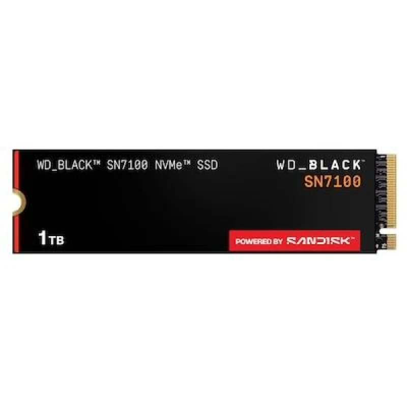Western Digital WD_BLACK SN7100 - 1 TB SSD, M.2 PCIe 4.0 X4, M.2-2280 - Featured Image