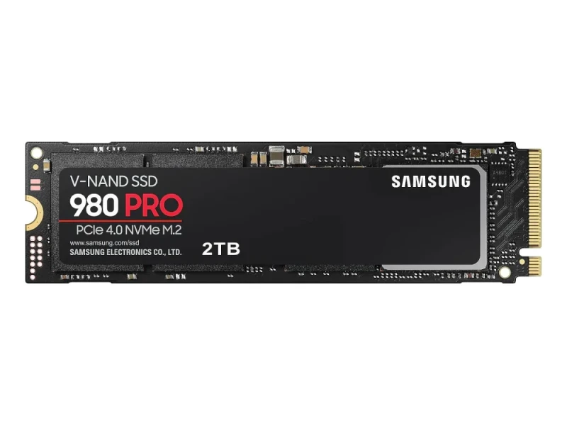 Samsung 980 Pro - 2 TB SSD, M.2 PCIe 4.0 X4, M.2-2280, 2048 MB Cache memory - Featured Image