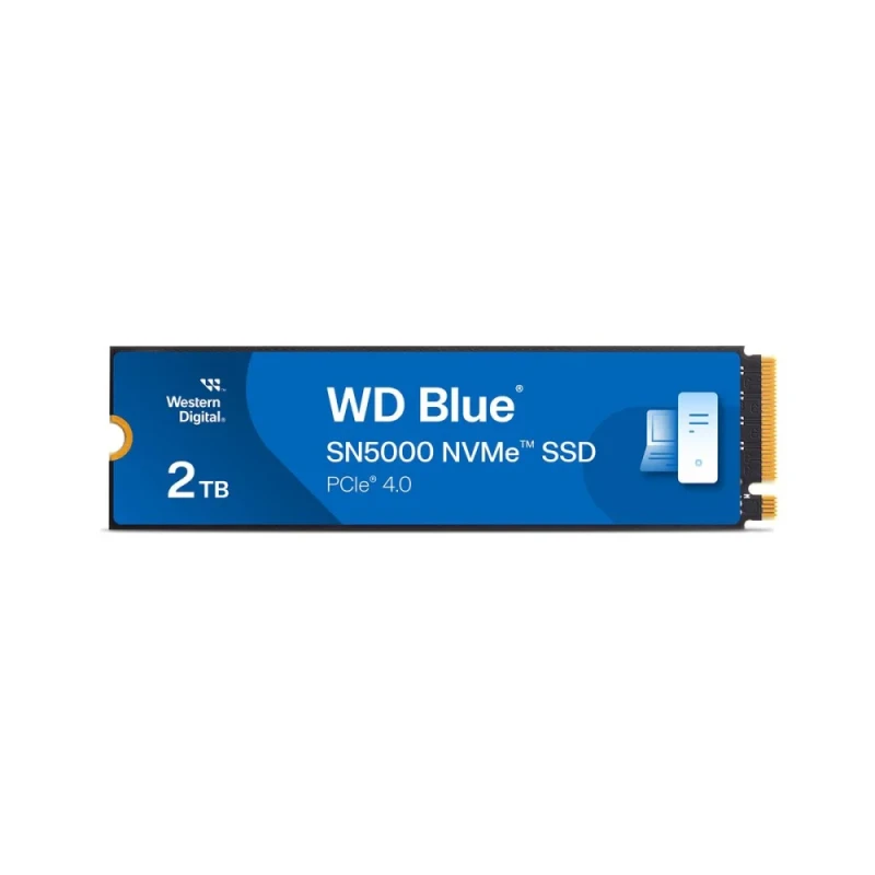 Western Digital WD Blue SN5000 - 2 TB SSD, M.2 PCIe 4.0 X4, M.2-2280 - Featured Image